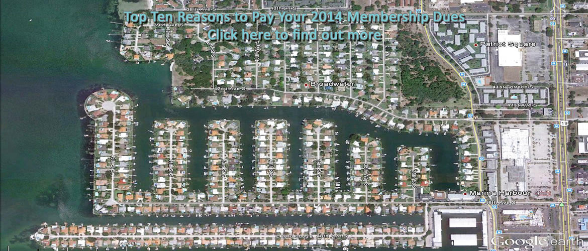 Broadwater Civic Association Ariel View