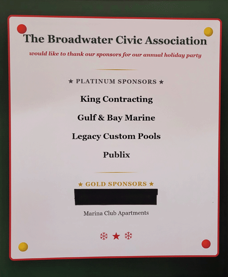 Holiday Party 2025 Sponsors